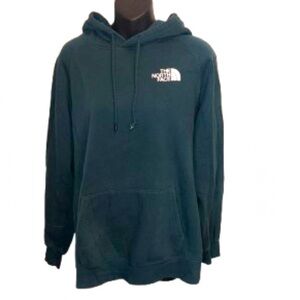 The North Face Dark Green/teal Hoodie size XL